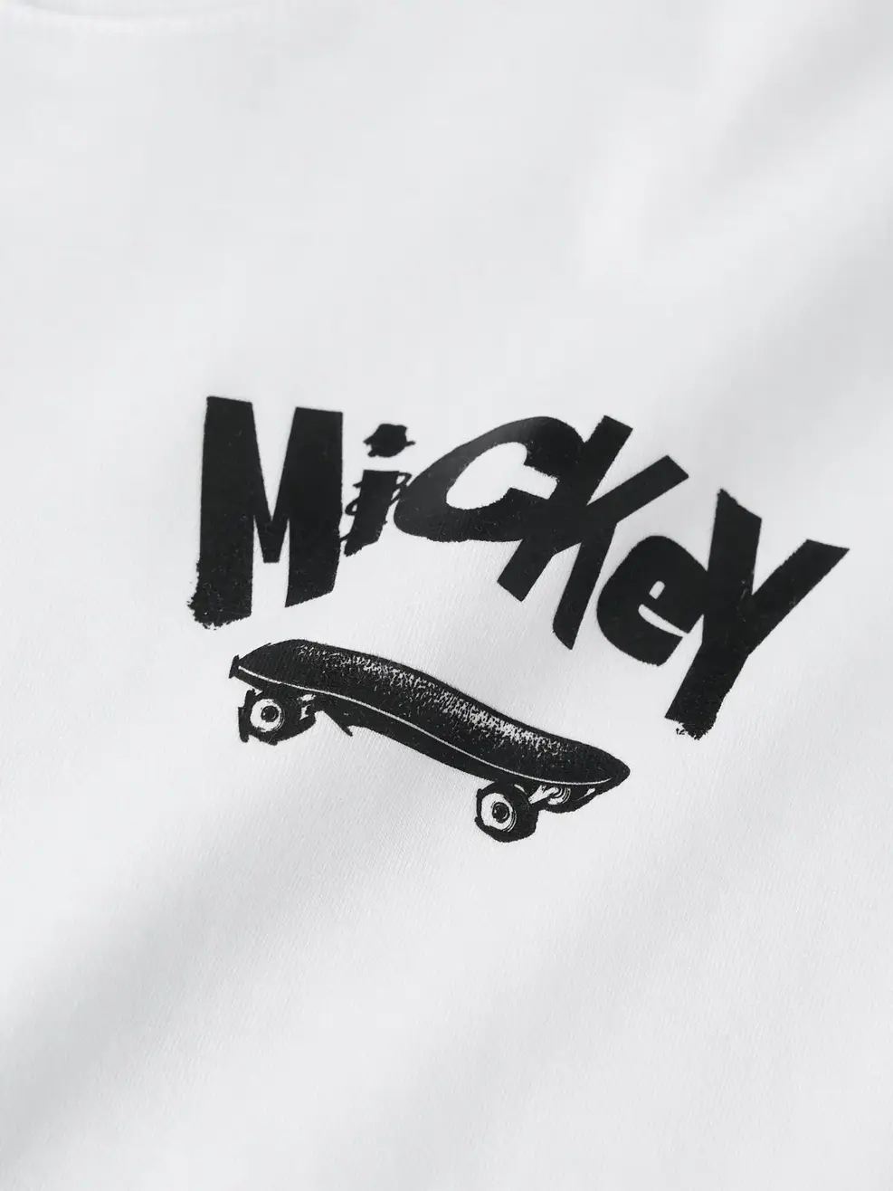 Áo Phông Yoguu Mickey Oh Boy Boards - Trắng 001 - 0