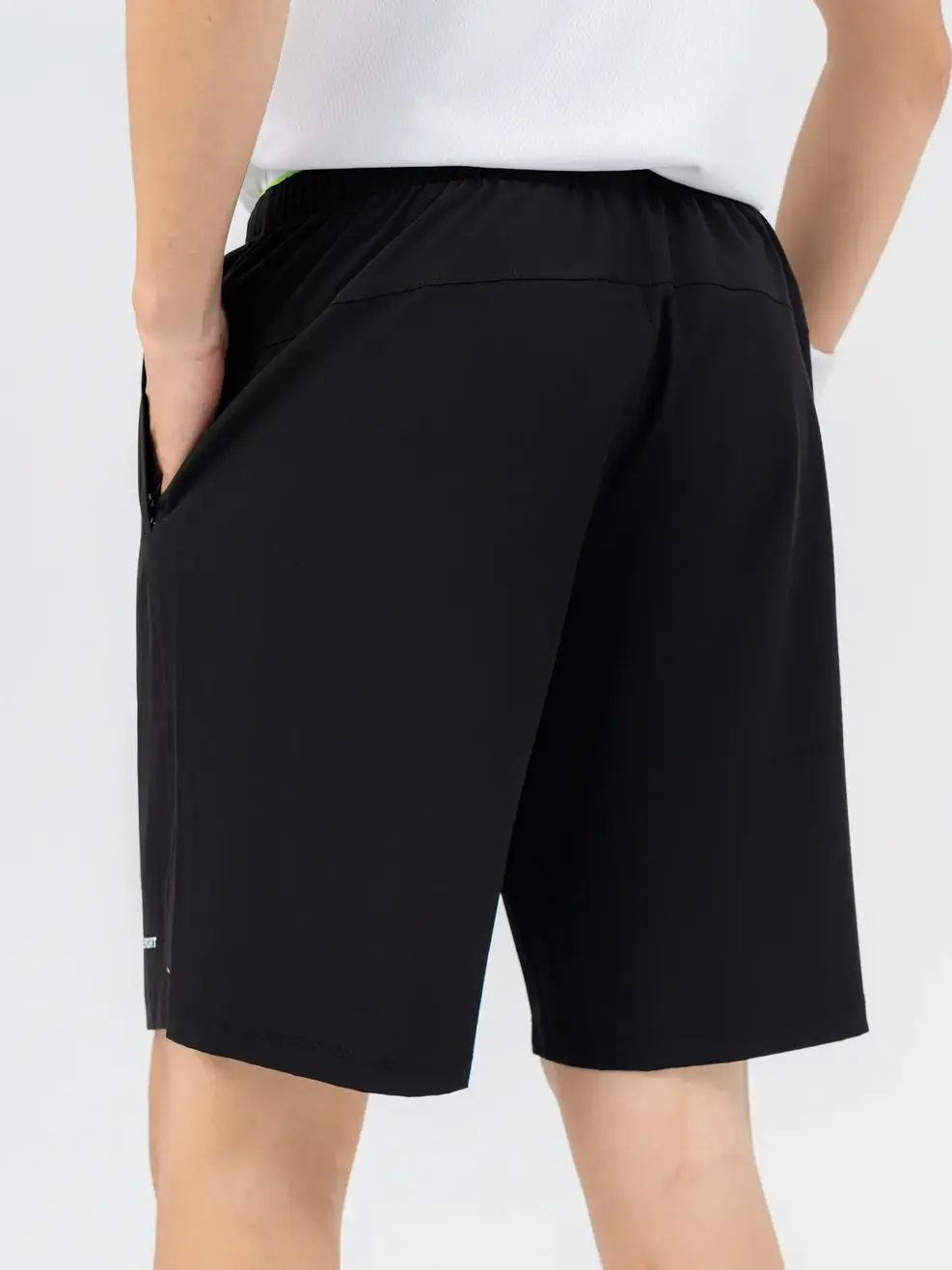 Quần Short Thể Thao Nam Chun Ốp - Đen - 29