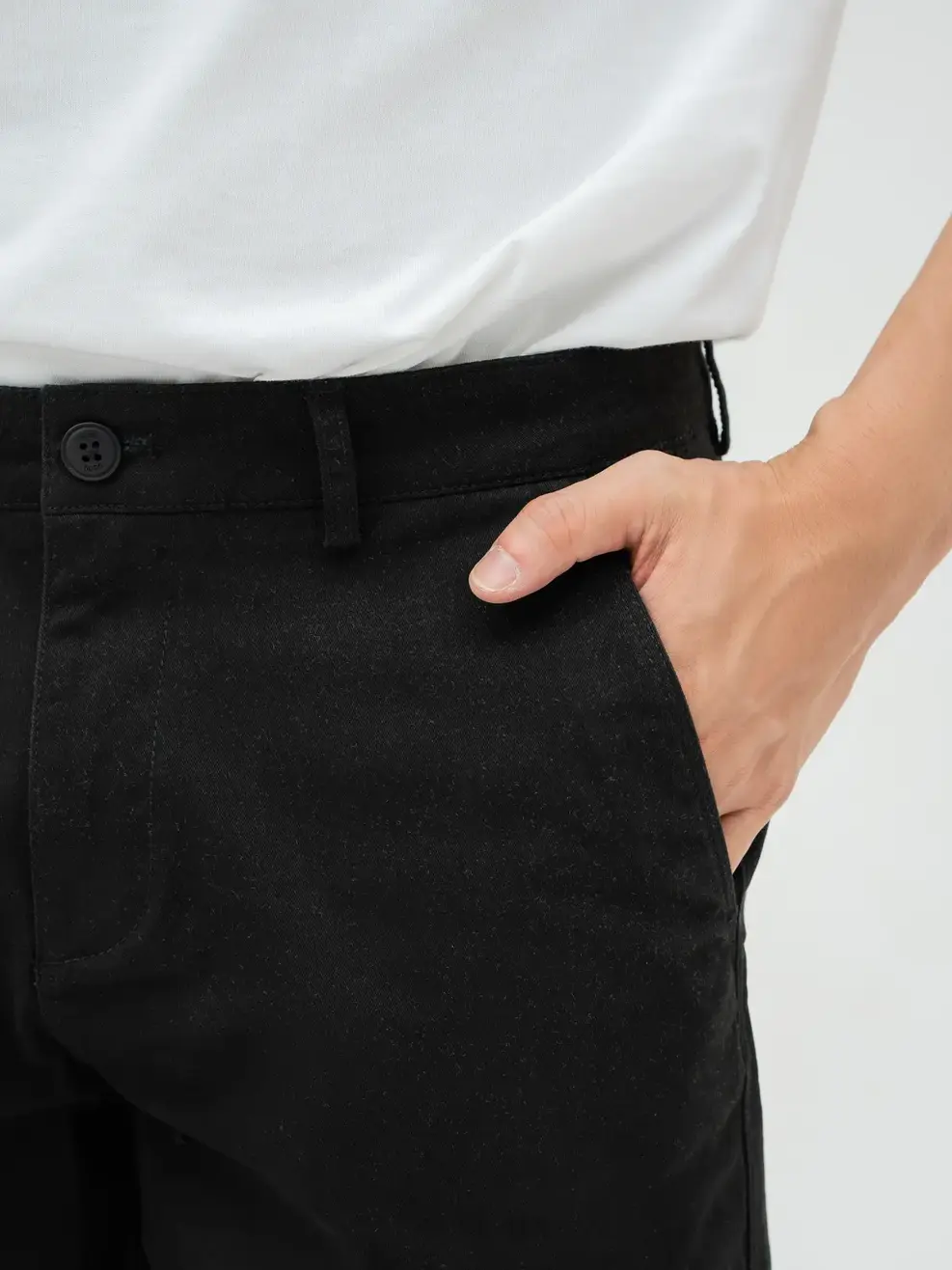 Quần Sooc Nam Gấu Lơ Vê - Đen - 29