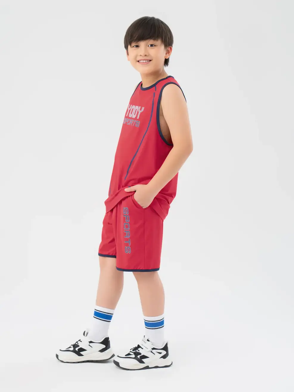 Đồ Bộ Kid Lớn - Đỏ - 8