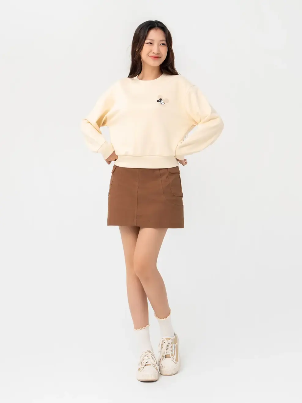 Áo Thu Đông Nữ Mickey Everything - Be - S