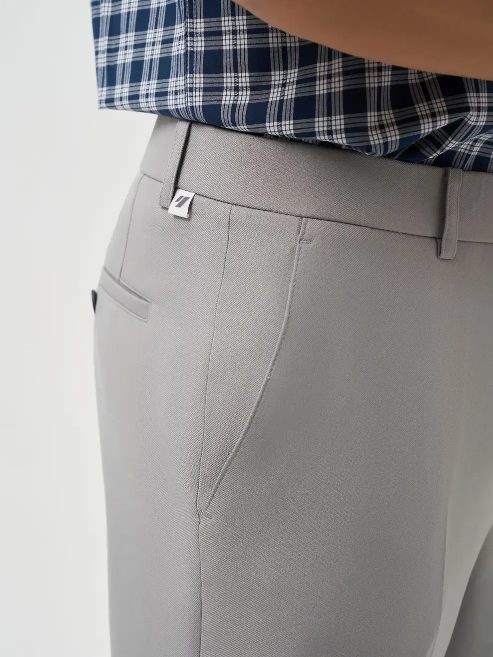 Quần Âu Nam Nano Ngang Mắt Cá Chân - Xám 060 - 29