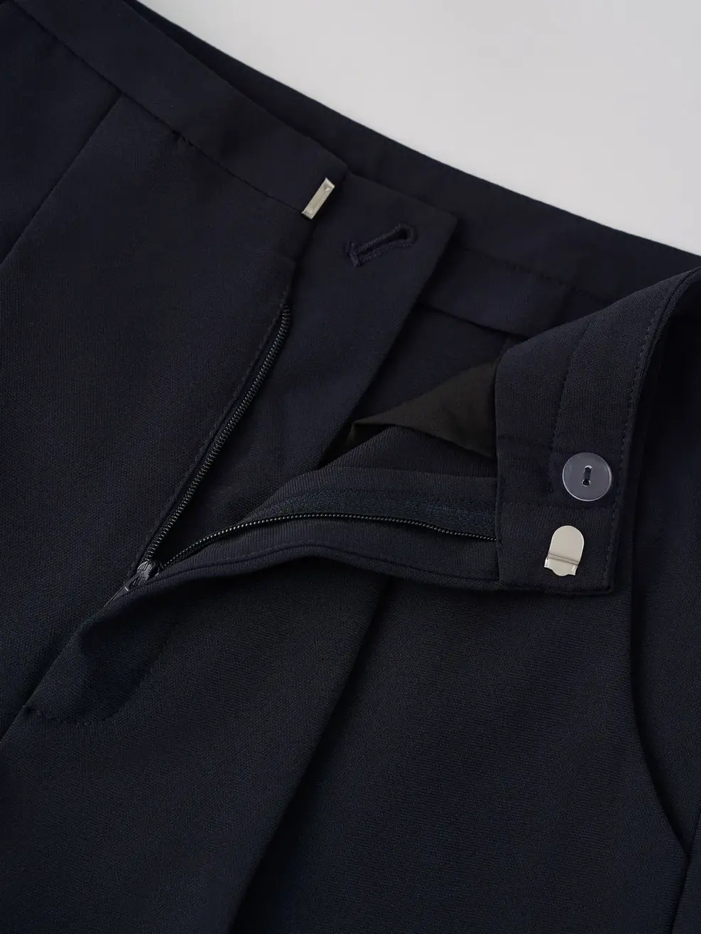 Quần Baggy Nữ Ly Trước - Navy 057 - S