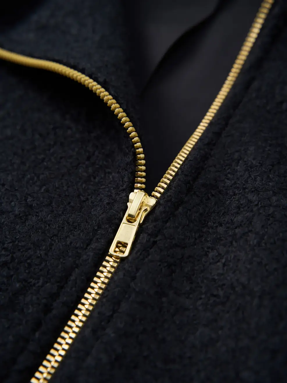 Áo Khoác Bomber Relax Fit - Đen 017 - S