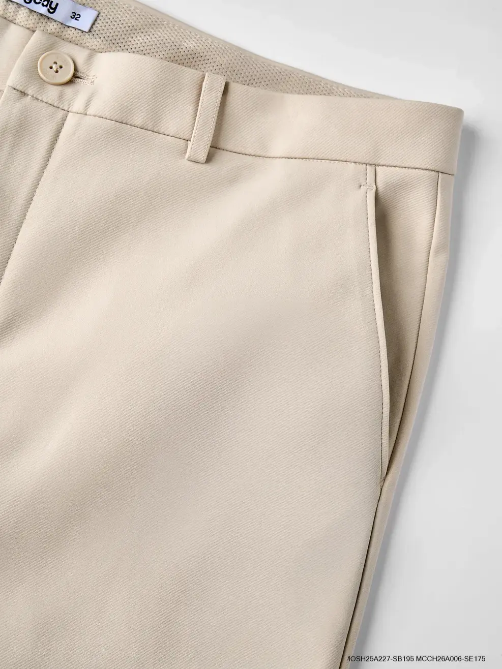 Quần Khaki nam quốc dân phom regular -  Be 175 - 31