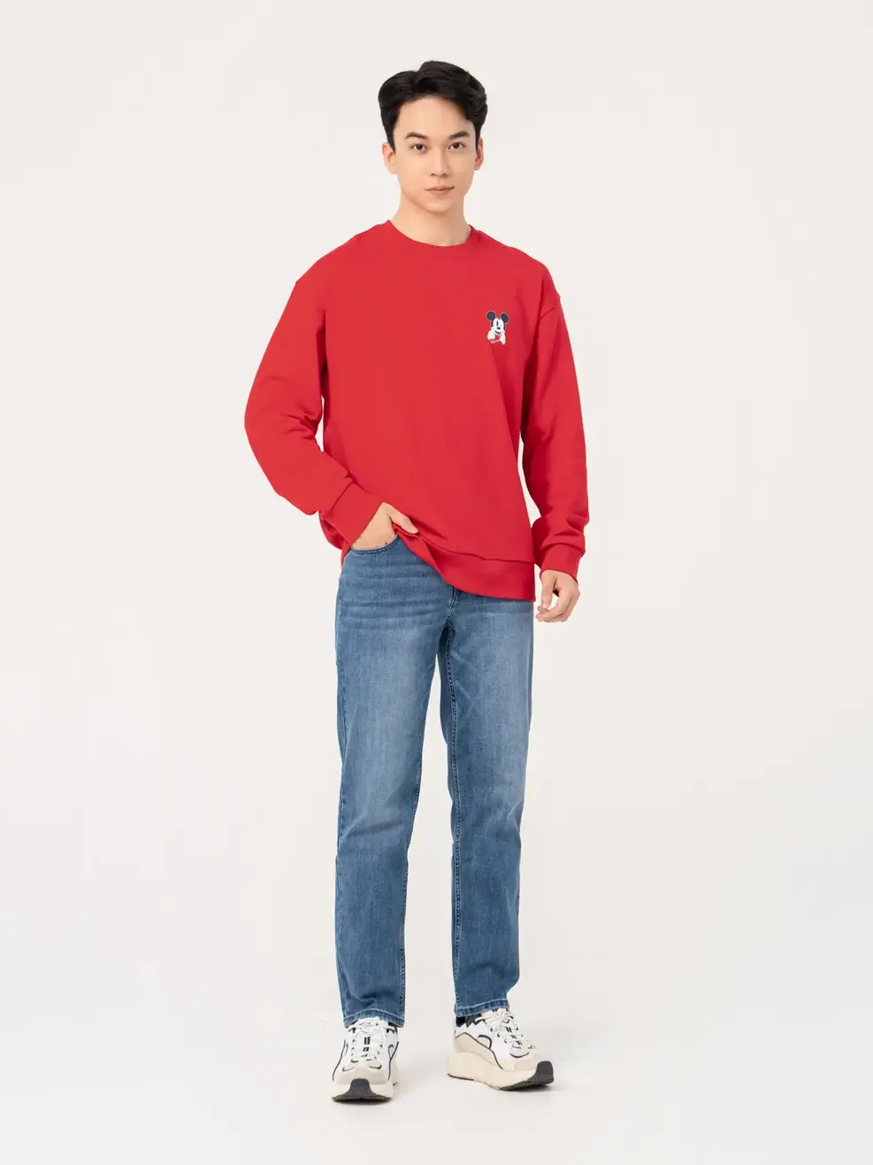 Áo Thun Đông Nam Mickey - Đỏ - M