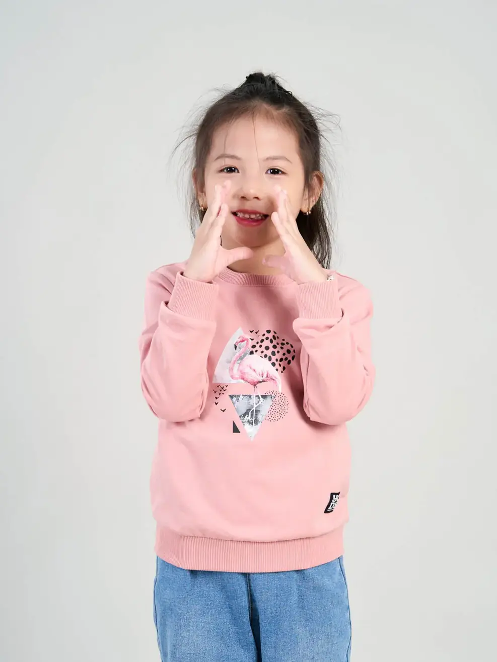 Áo kid flamingo - Trắng - 8