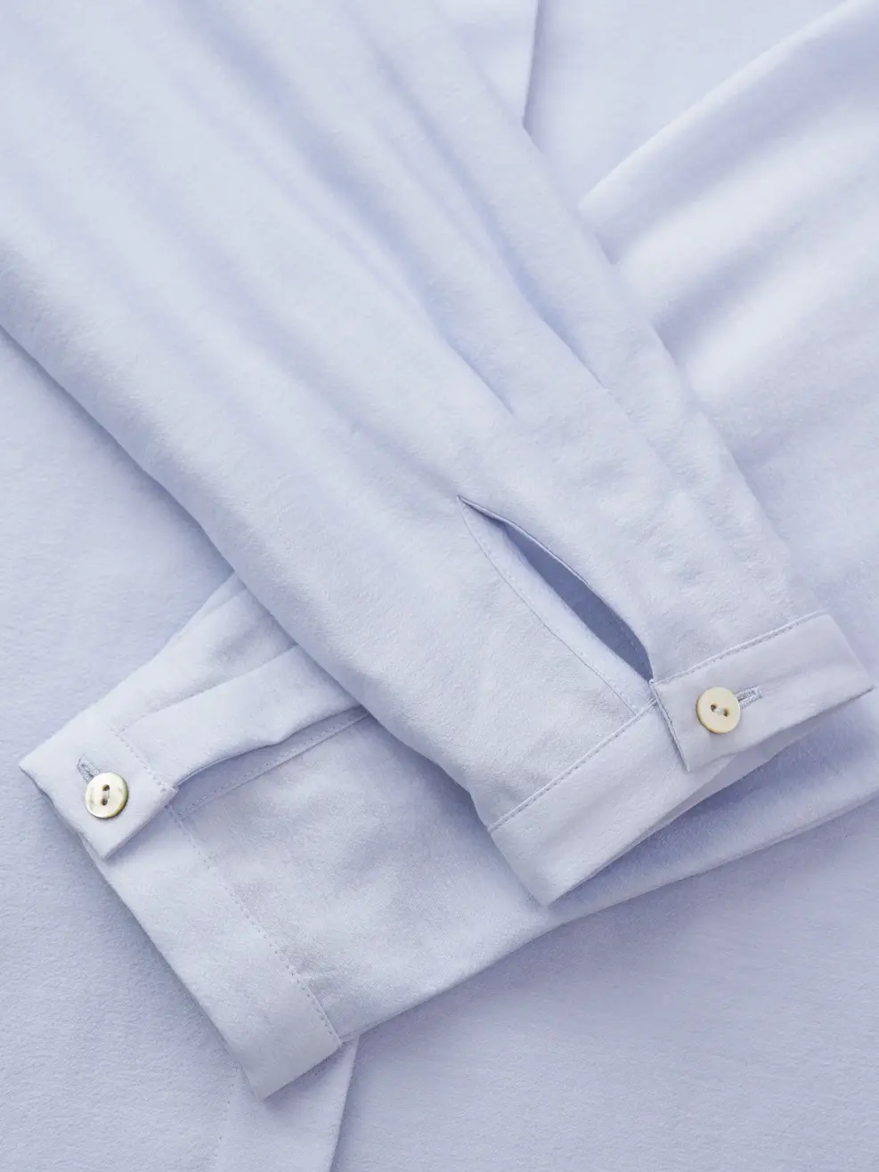 Áo Sơ-mi Regular Fit Pleat Collection -  Xanh Da Trời 225 - S