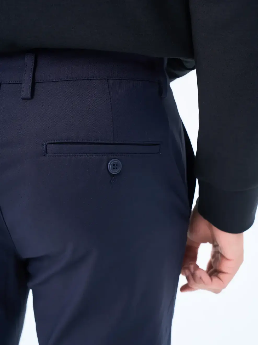 Quần Khaki Nam Siêu Co Giãn REGULAR ( QKM6013) - Navy 024 - 29