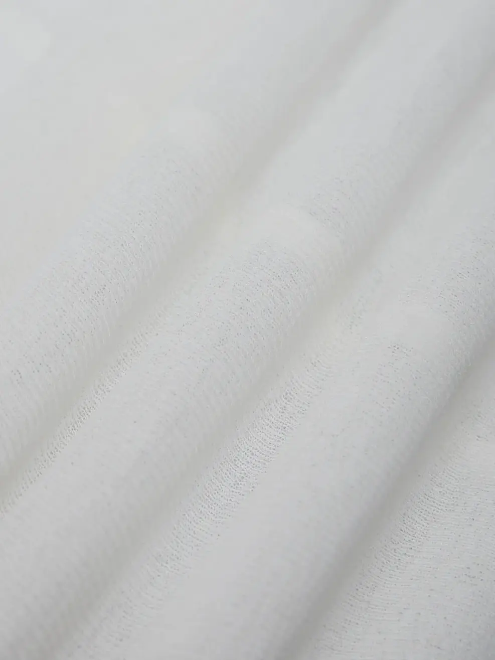 Áo Phông Cổ Rộng Dáng Suông - Trắng 001 - M