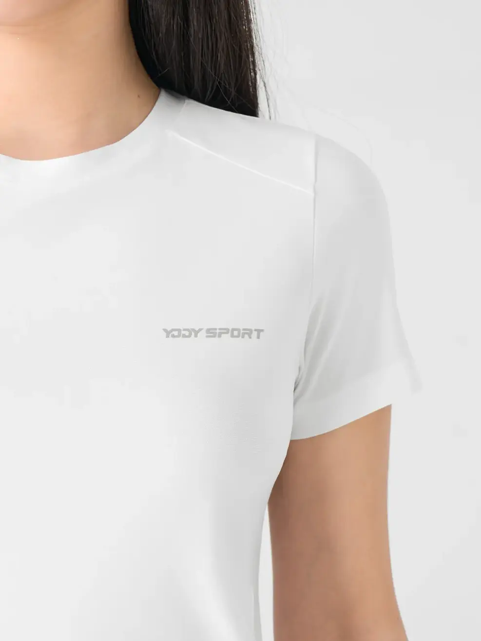 T-shirt Nữ Yody Sport - Trắng - XL