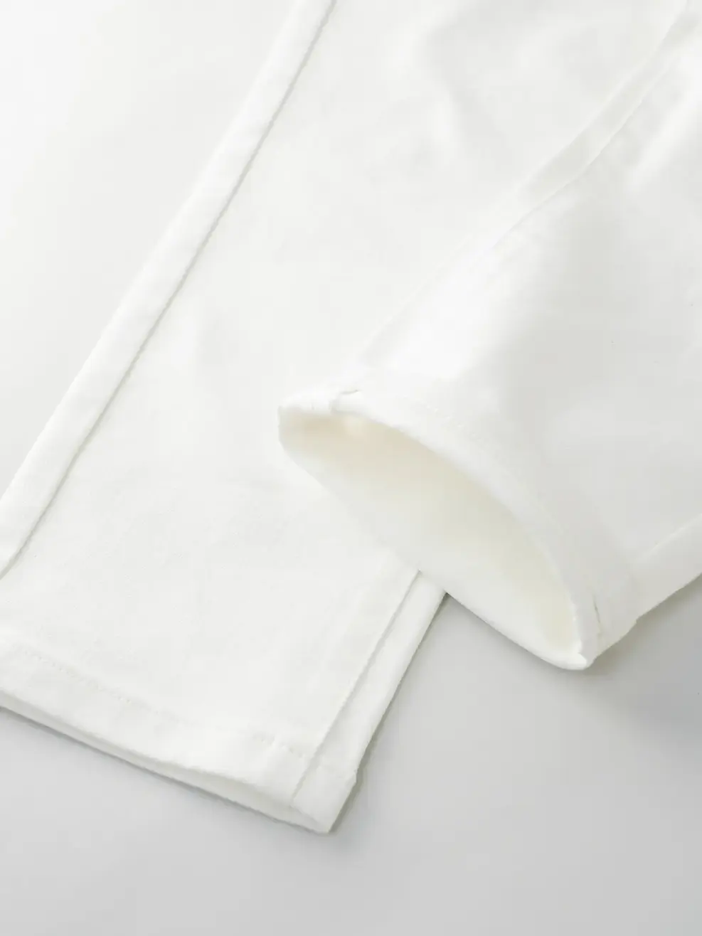 Quần Jean Nữ Baggy Bổ Túi - Trắng - 25