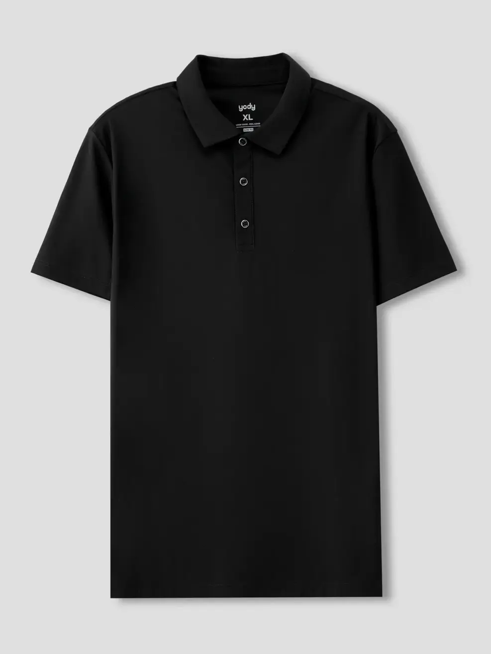 Áo Polo Nam Slimfit Airycool - ĐEN 002 - M