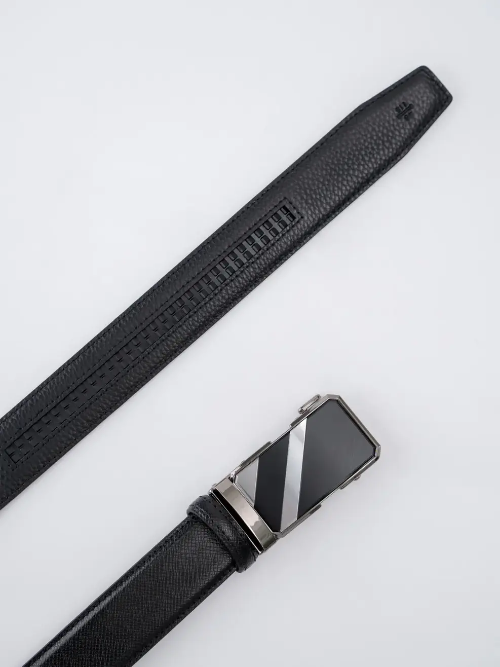 Thắt Lưng Nam Khóa Tự Động Mặt Kim Loại TL 02 - ĐEN 002 - 115