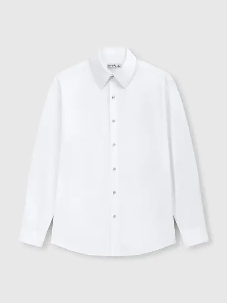 Áo Sơ-mi nam cơ bản cổ dựng phom Slim Fit Mềm Mát Chống Nhăn Đứng Phom