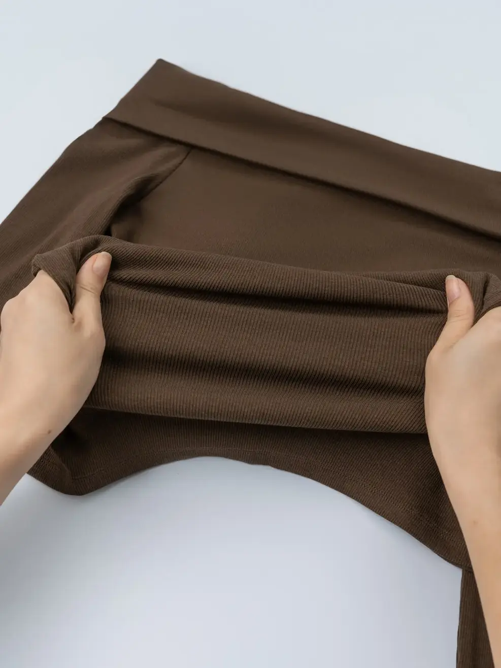 Áo Thu Đông Nữ Trễ Vai - Nâu - S