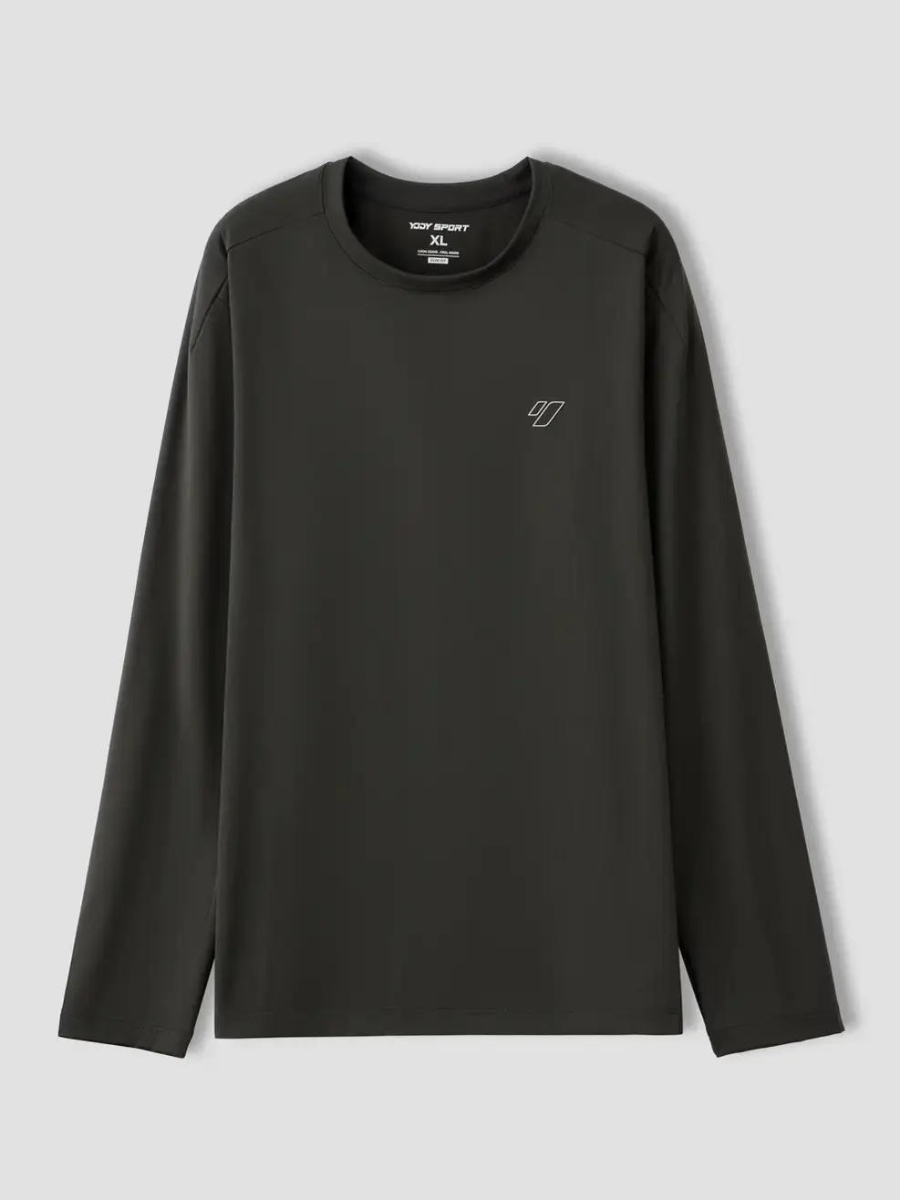 Áo Phông Nam Dài Tay Thể Thao Chiết Ly - Nâu 154 - M