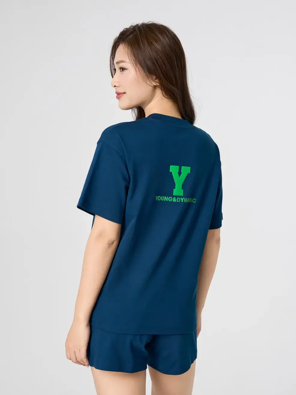 Bộ Đồ Bộ Đồ Nữ In Chữ - Tím Than 006 - L