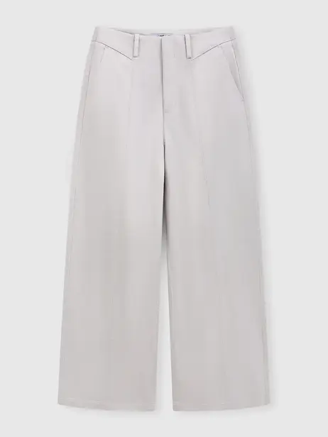 Quần Kaki Nữ Straight Soft Cạp Chéo Mềm Mại Thoáng Khí Co Giãn Nhẹ Nhàng