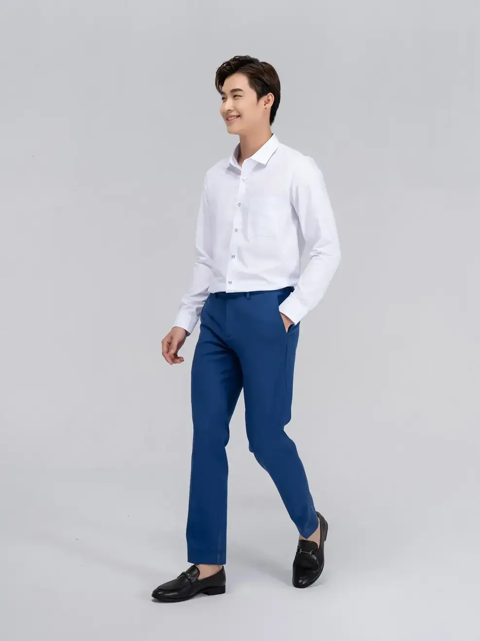 Áo Sơ Mi Nam Túi Ngực 3M (SPM5005) - TRẮNG 023 - M