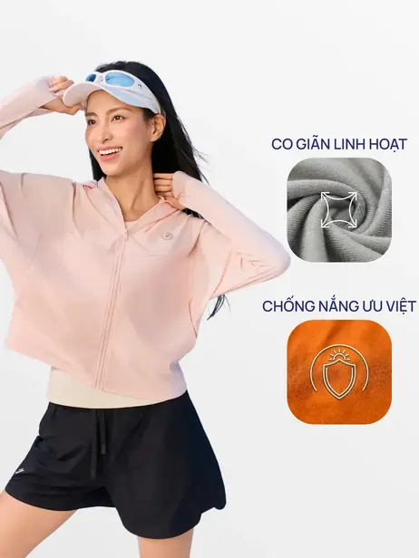 Áo Khoác Chống Nắng Chạm Mát Cơ Thể