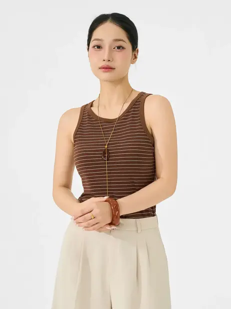 Áo Ba Lỗ Nữ Đệm Ngực Liền