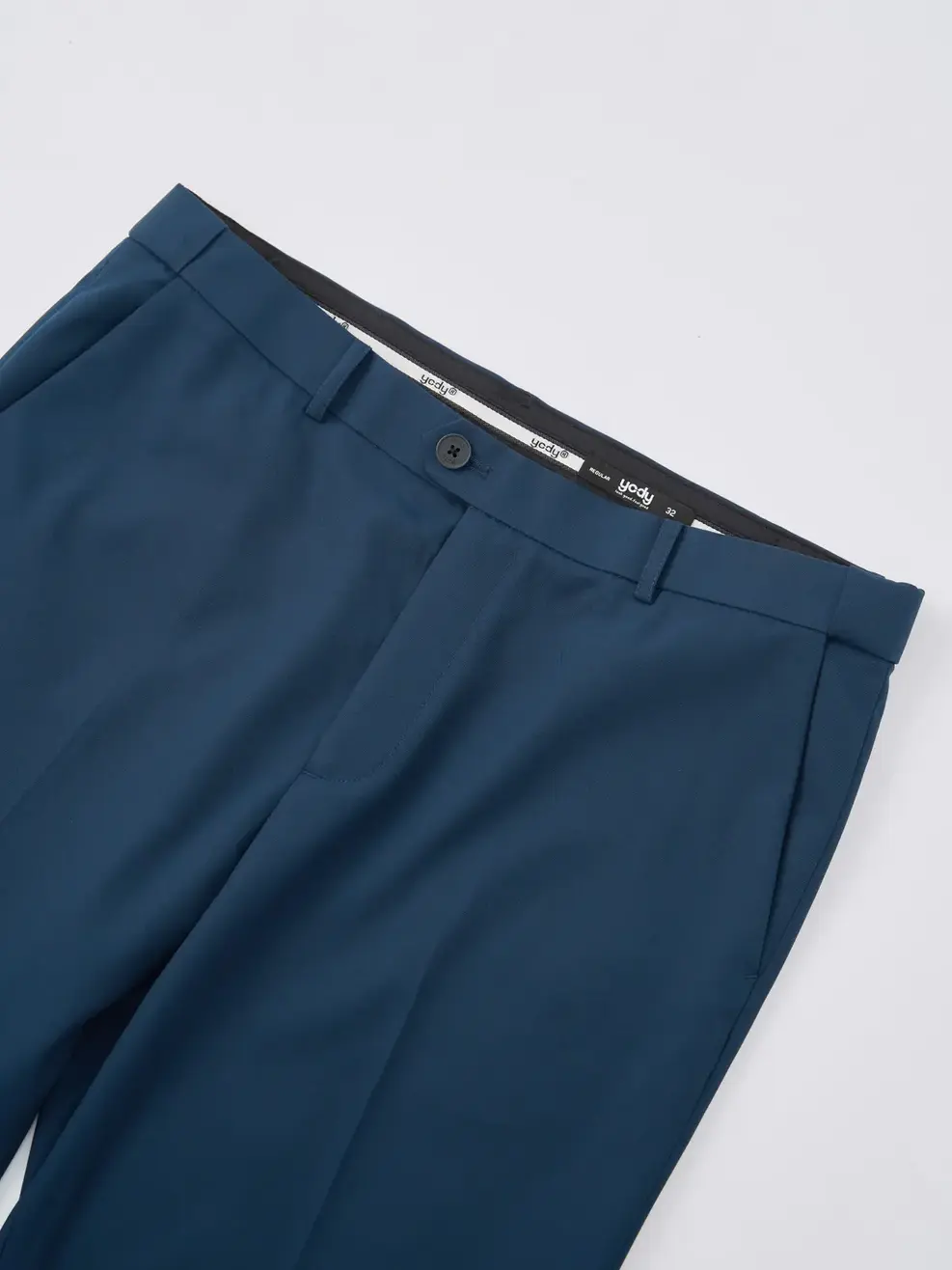 Quần âu nam cạp di động phom Regular - Tím Than 006 - 29