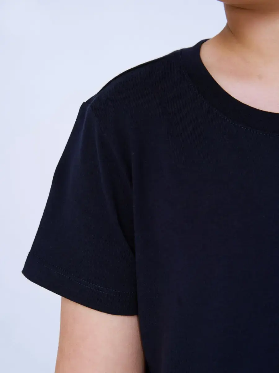 Áo kid lớn LOGO YODY - Tím than - 12