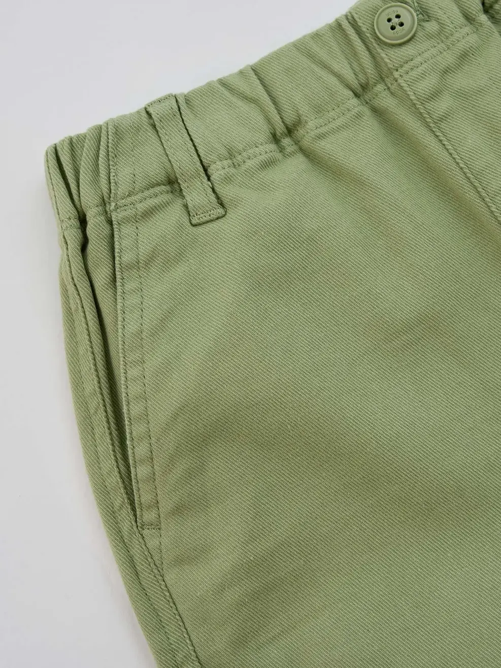 Quần Kaki Kid Baggy - Xanh - 4-5