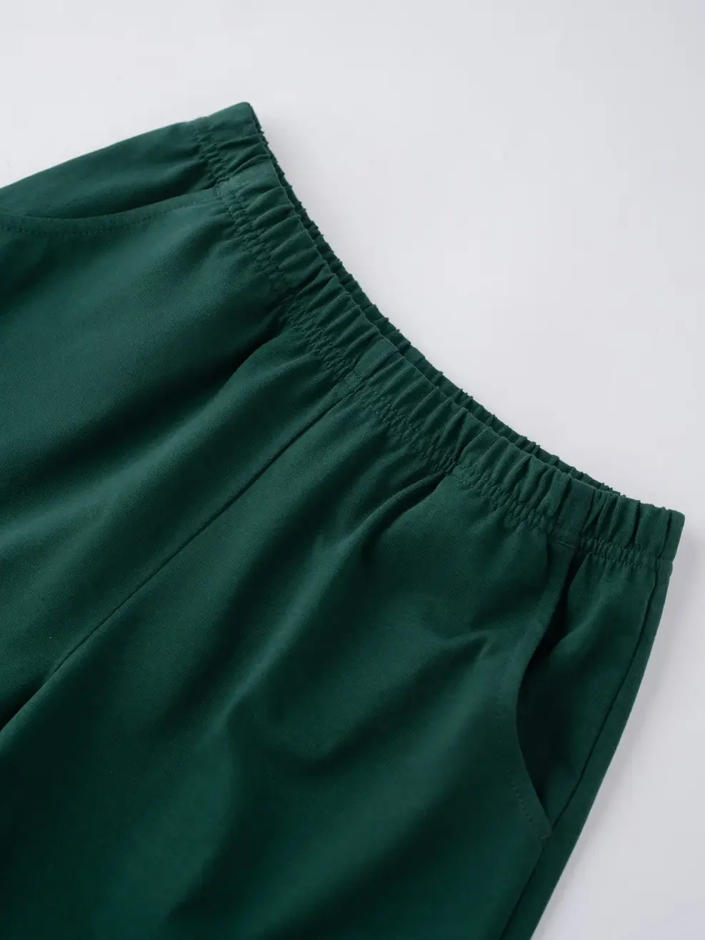 Bộ Đồ Short Trẻ Em Cơ bản -  Xanh Lá 198 - 110