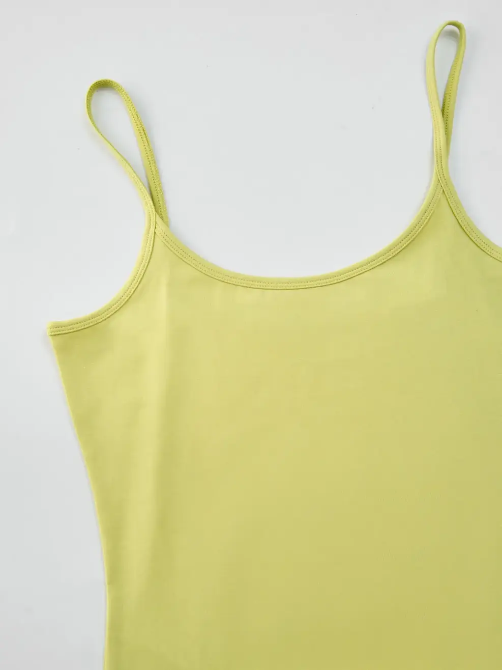 Áo 2 Dây Nữ Cơ Bản - Vàng - S