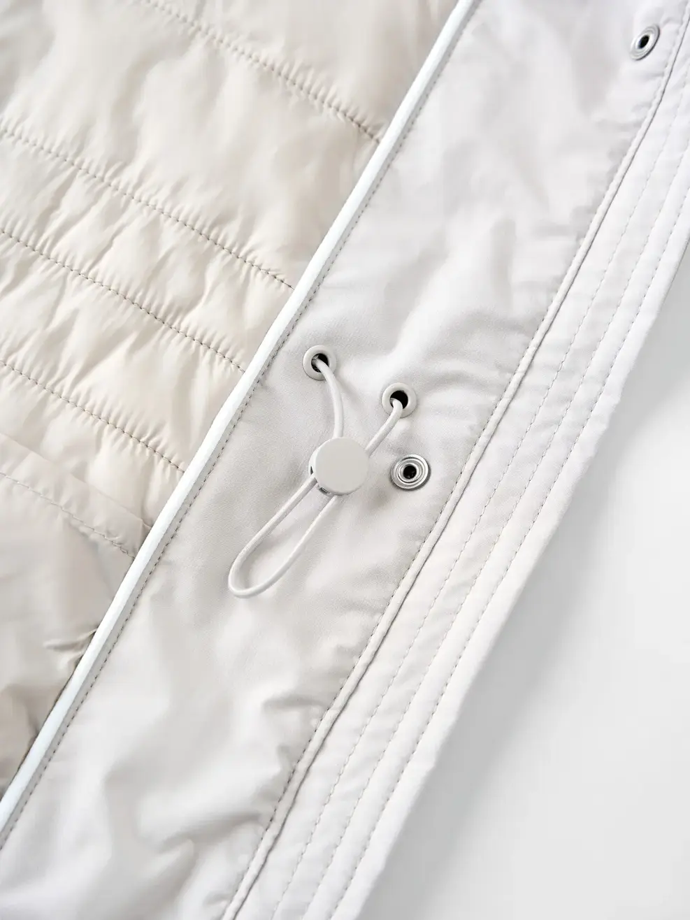 Áo Phao Vip Nữ Chần Ẩn Siêu Ấm -  Be 173 - S