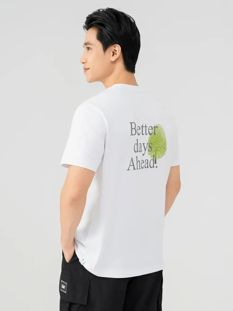 Áo Phông Nam Better Days Ahead - Trắng - M