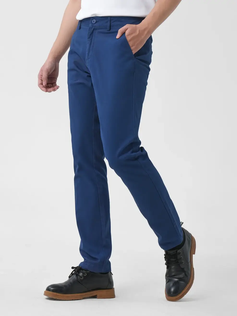 Quần Kaki Nam Slimfit - Xanh than - 29