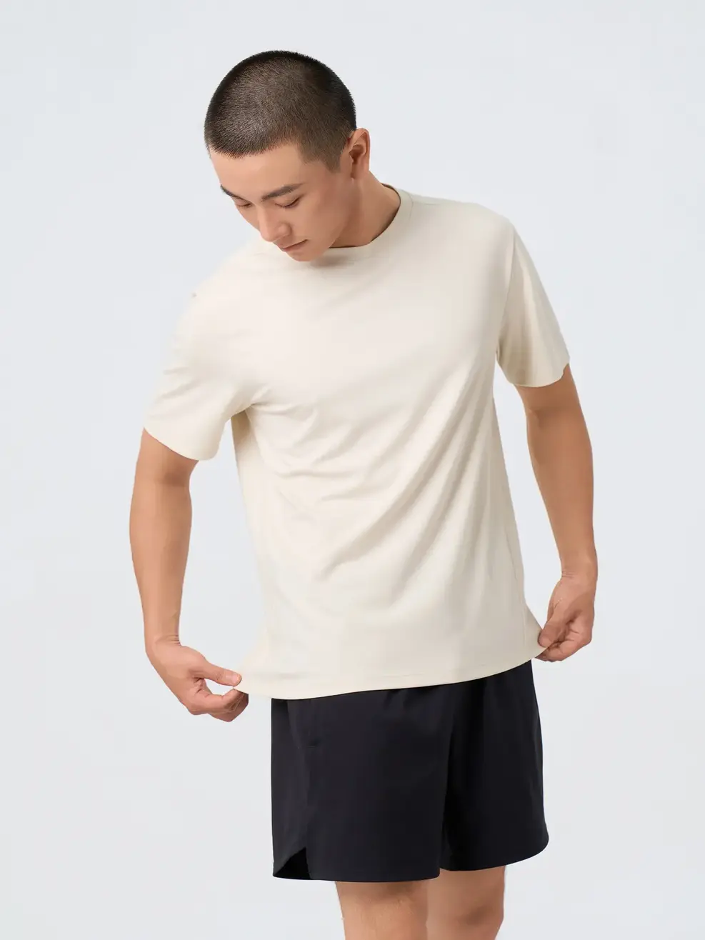 Áo Phông Thể Thao Nam Regular Cool-FX  -  Be 194 - M