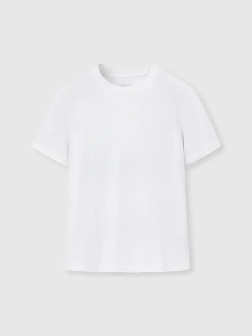 Áo Phông Teen Cơ Bản - Trắng 001 - 140