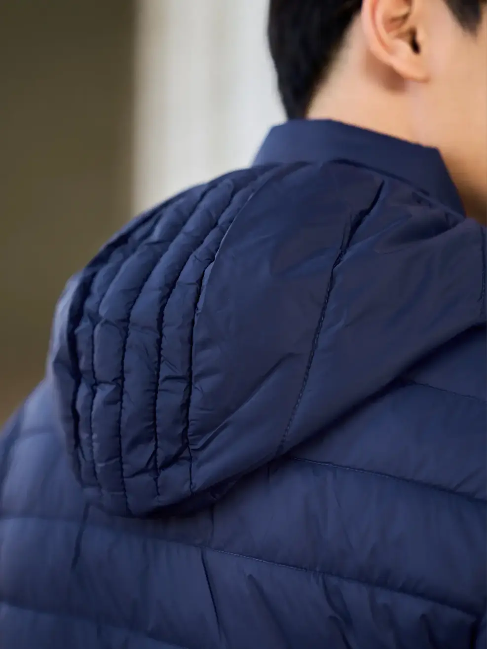 Áo phao nam Yody siêu nhẹ - Tím than - 3XL