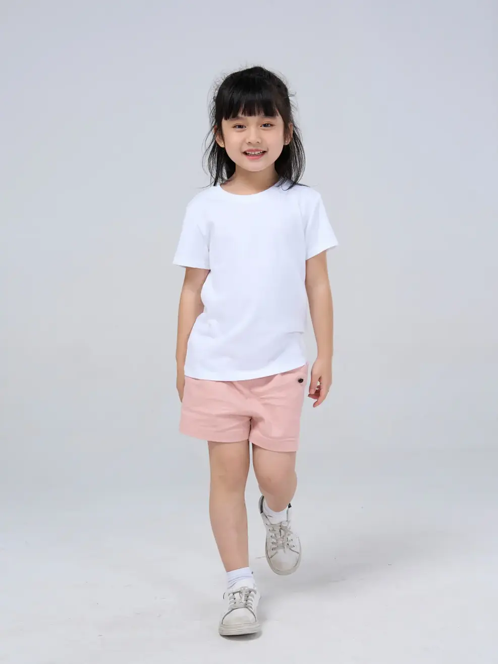 Áo thun kid nhỏ in look good feel good - Trắng - 2