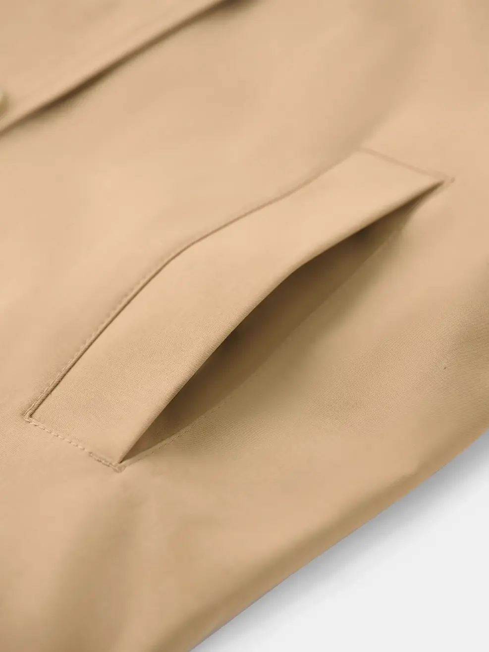 Áo Măng-tô TRENCH CASUAL - Màu nâu 020 - S