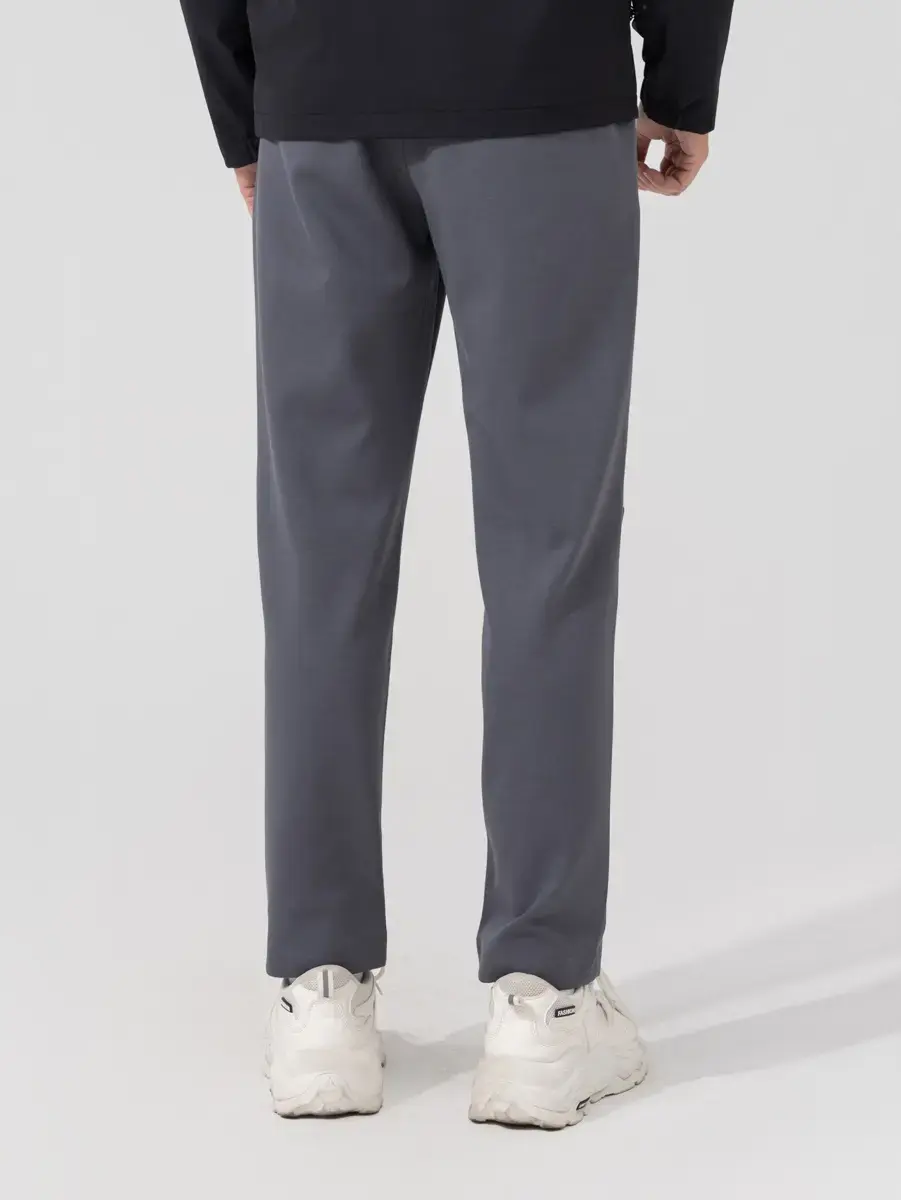 Quần Nỉ Thể Thao Nam In Sườn - Xám đậm - 29