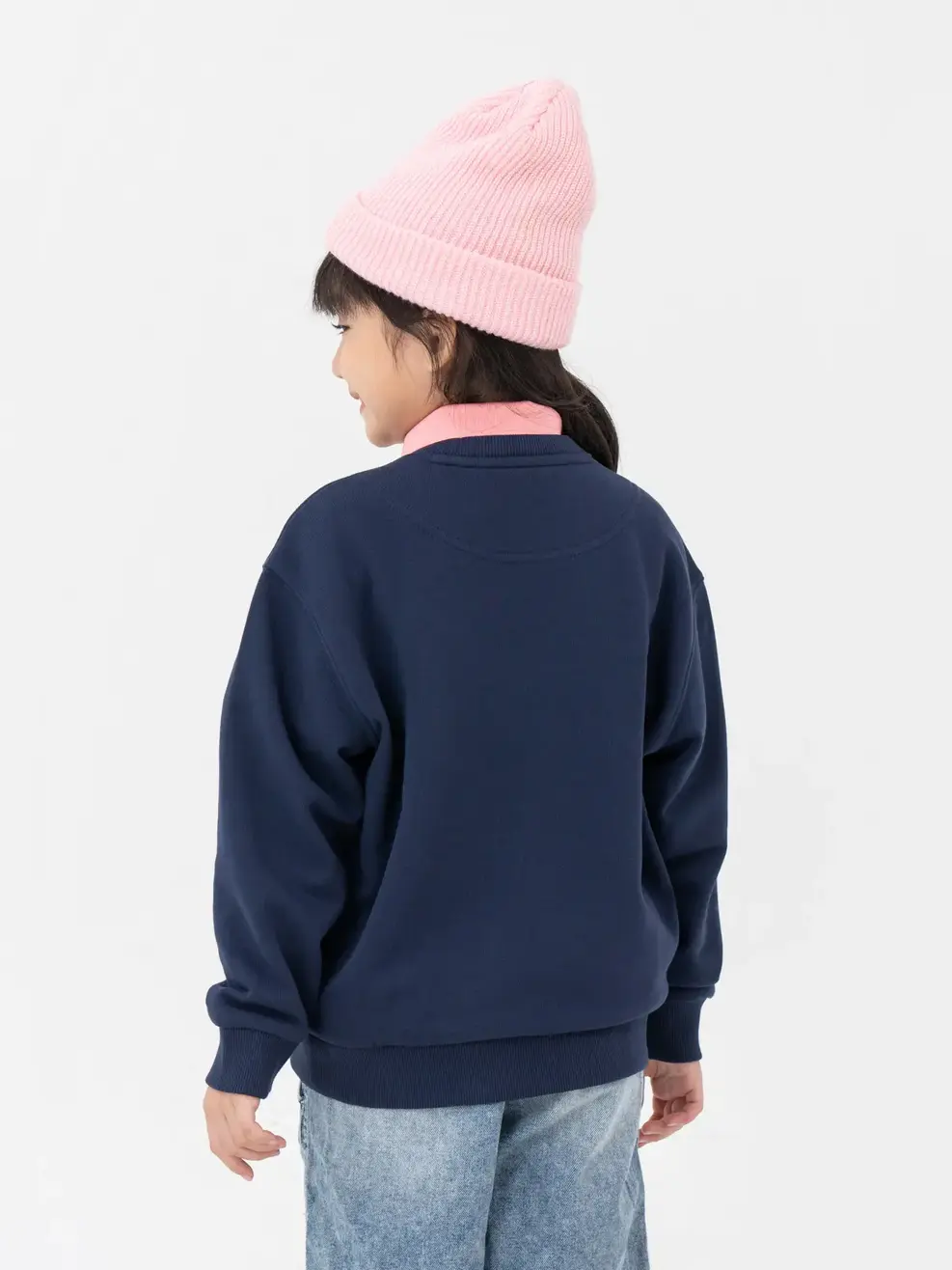 Áo Dài Kid Mickey - Navy - 2
