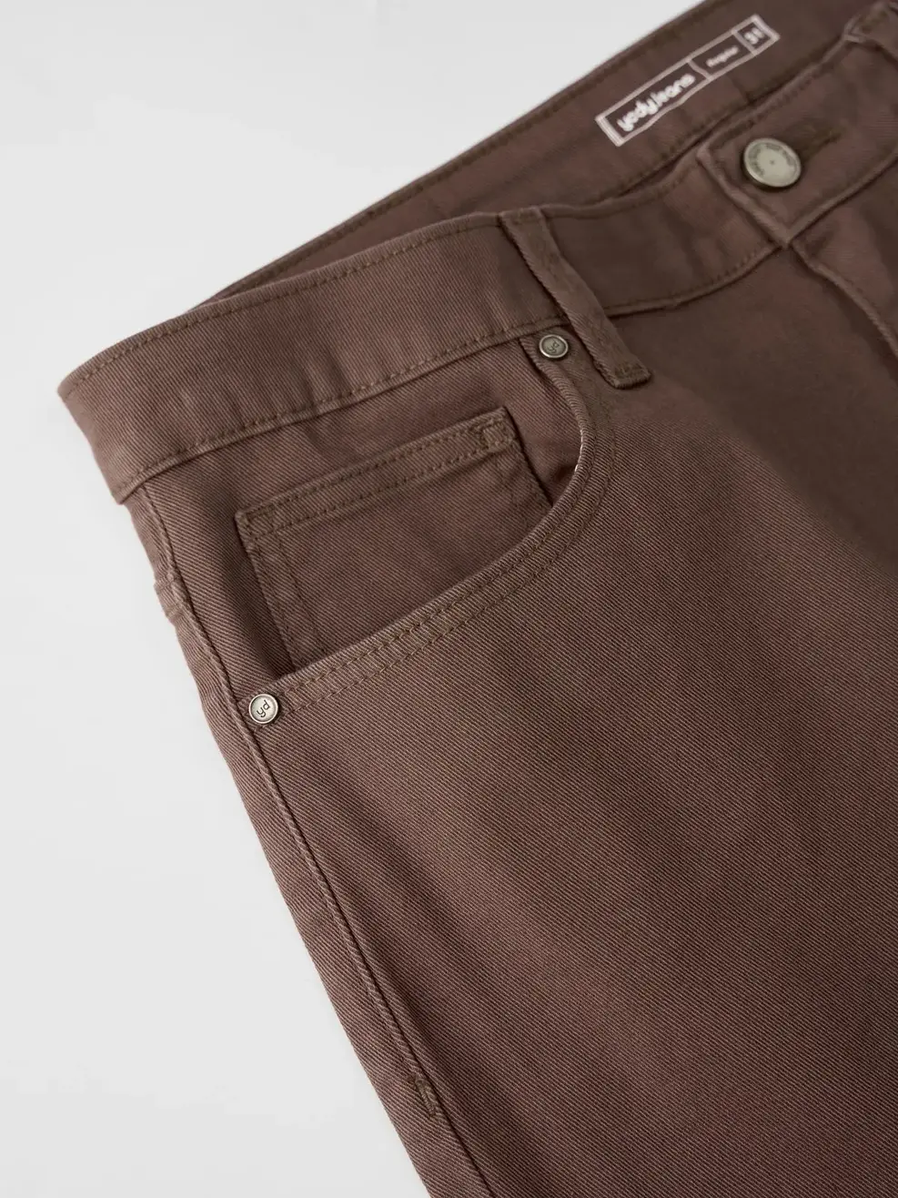 Quần Jeans Nam Regular Denim Like - Nâu 056 - 28