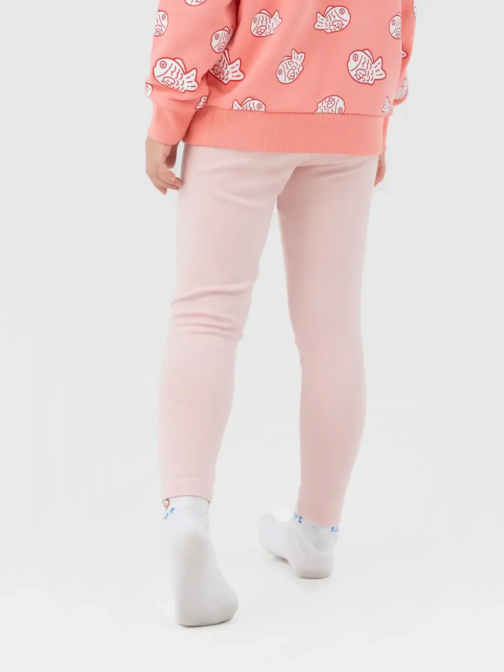 Quần Leging Bé Gái In Trái Tim - Hồng - 2