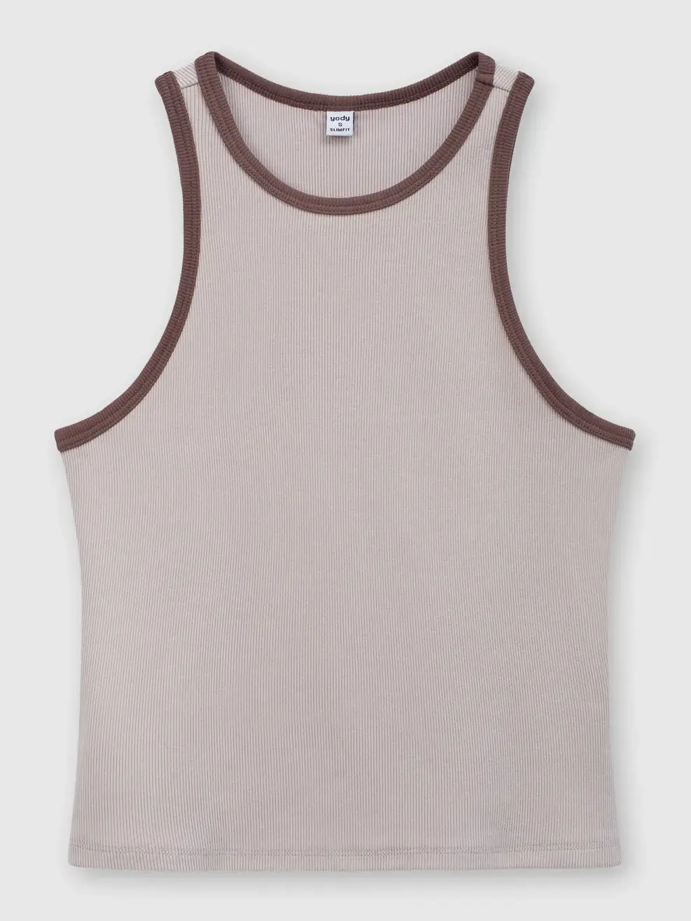 Áo Ba Lỗ Nữ In Hình -  Be 192 - S