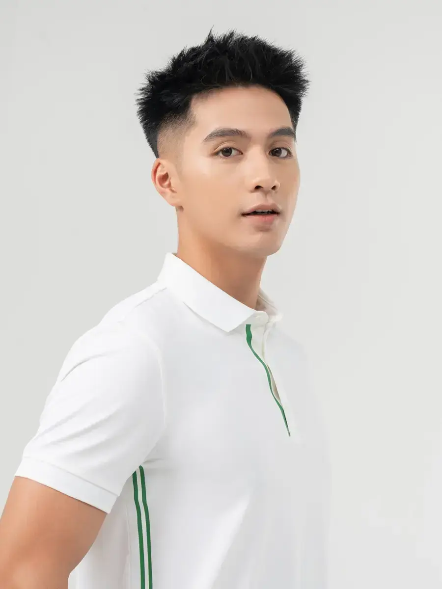 Áo Polo Nam Icecafe In Sườn(apm7423) - TRẮNG 030 - M