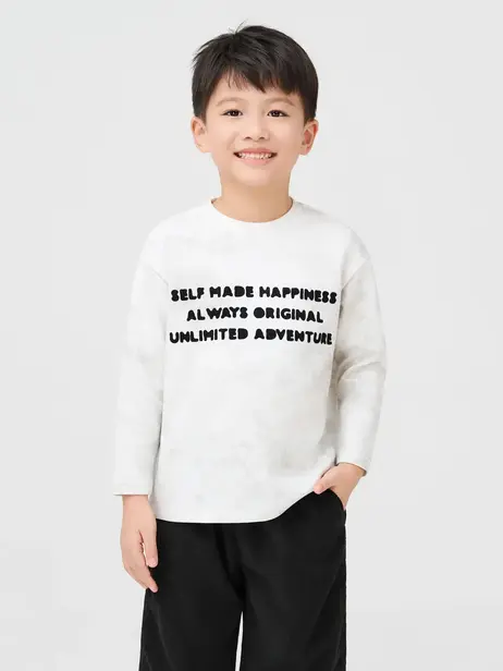 Áo Phông Dài Tay Loang Màu