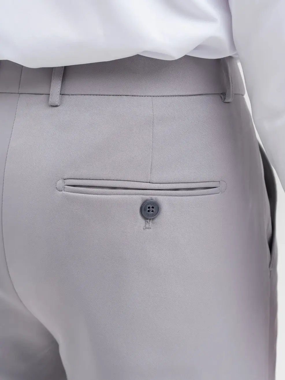 Quần Âu Nam Cạp Di Động - Xám - 29