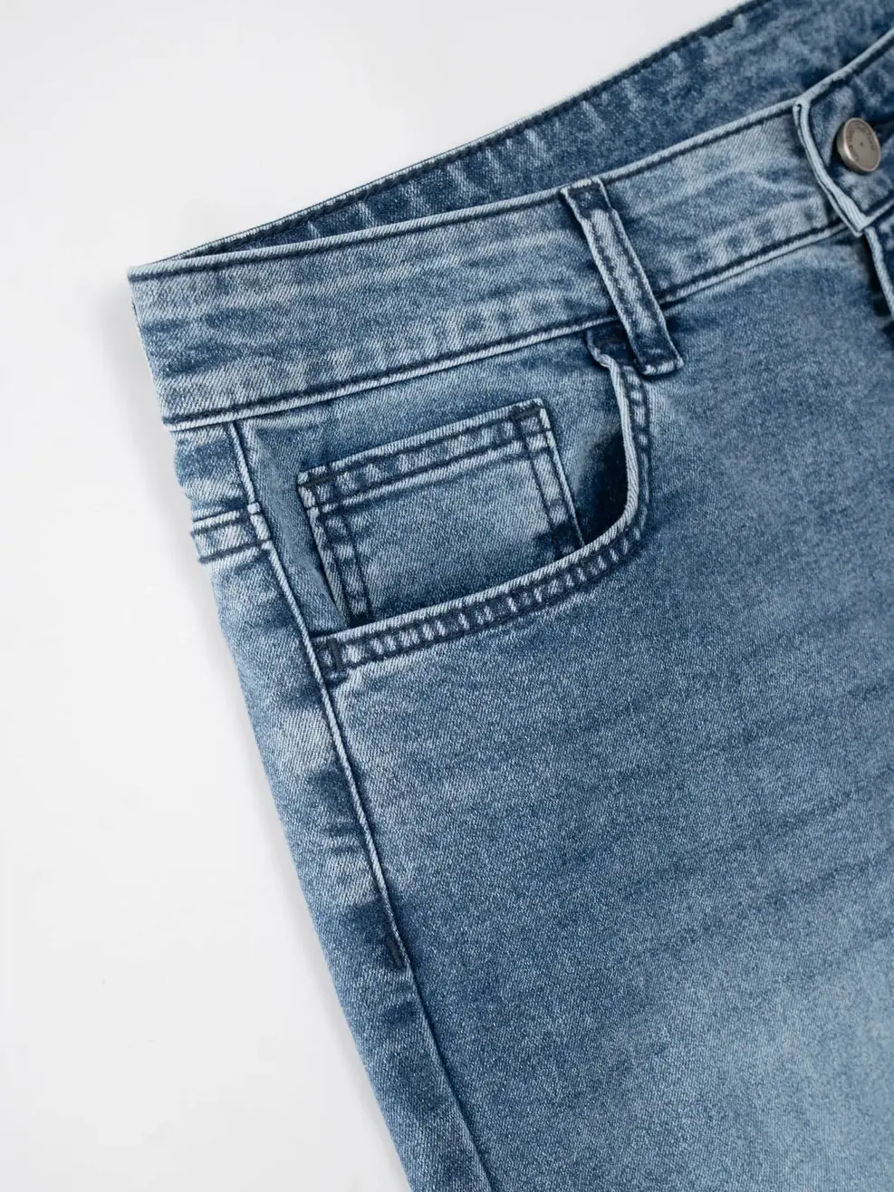 Quần Jeans Nam Regular Indigo  - Màu chàm 003 - 28