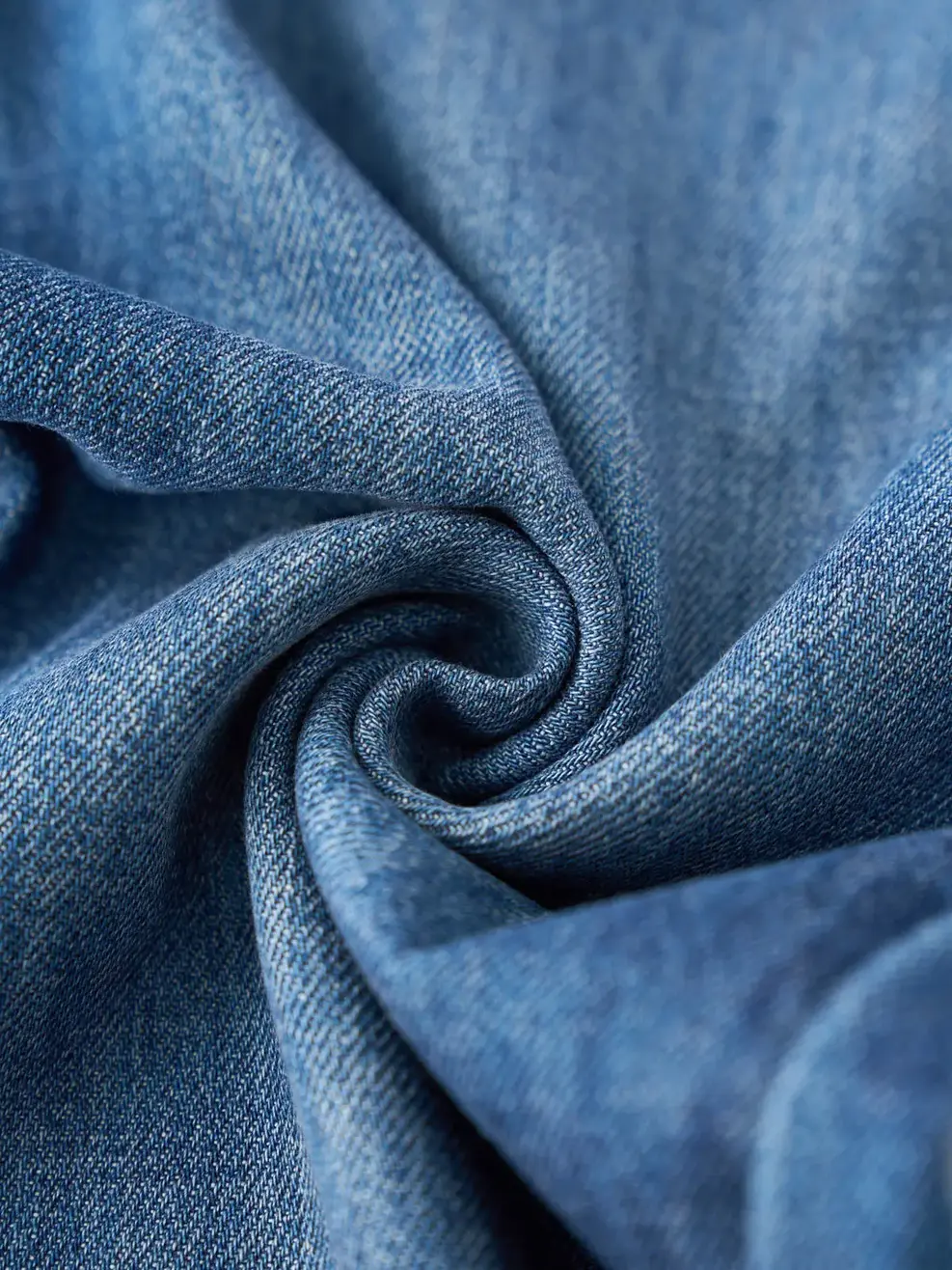 Quần Jeans Nữ Straight Cắt Cúp - Màu chàm 002 - 26