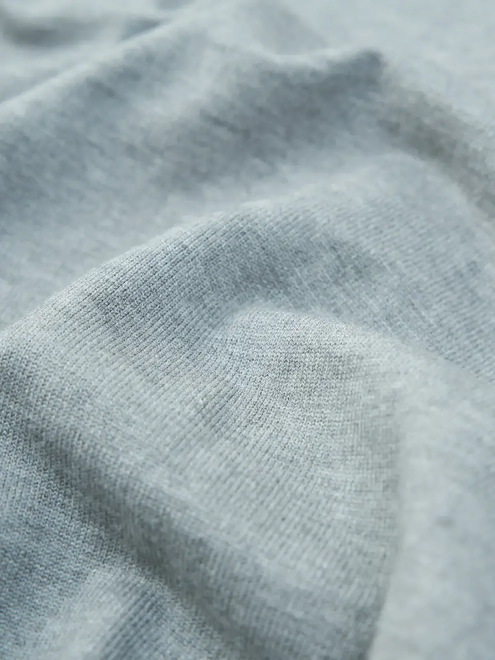 Áo Len Nữ Phối Màu 2 Trong 1 - XÁM MELANGE 153 - S